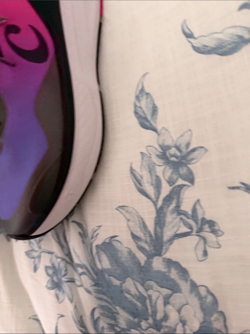 Women’s Iridescent Purple Slip-On Sneaker
